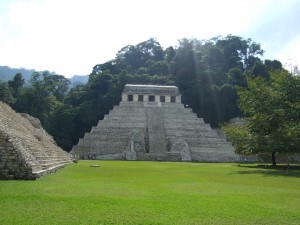 The Temple of the Laws in Palanque