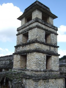 The observation tower at the Palace in Palanque