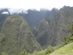 view from haunapicchu